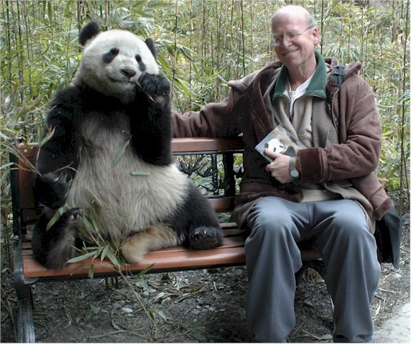 Dr. Fisher at Wolong Nature Center, China